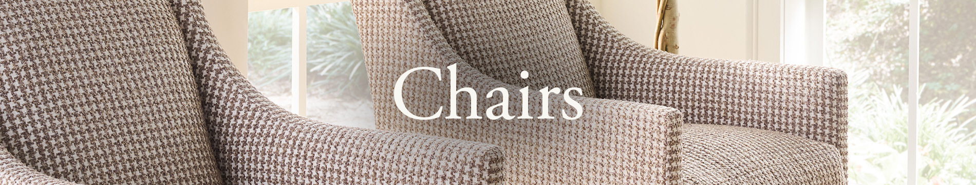 Header image for chairs category
